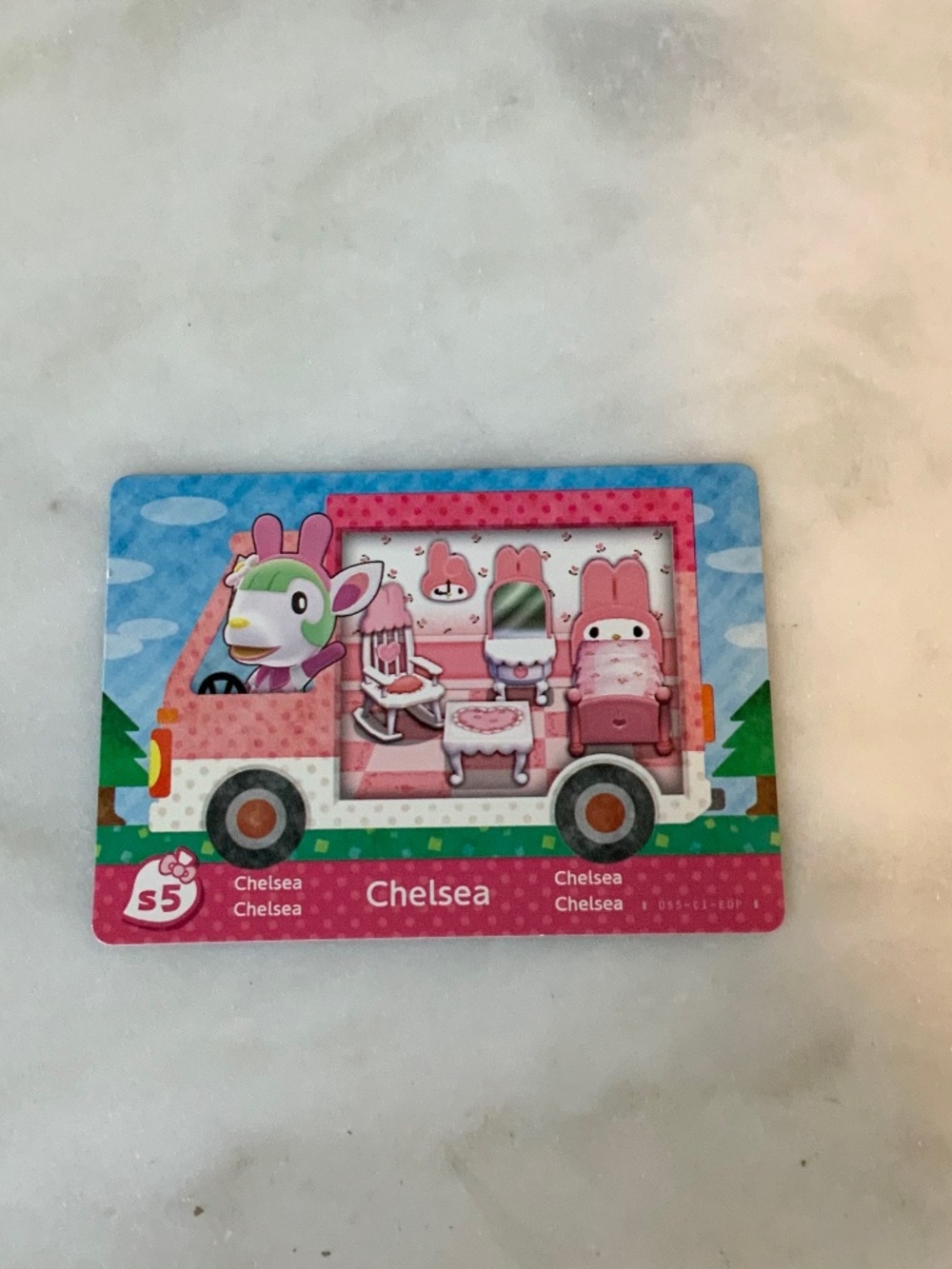 s5 Sanrio collaboration Animal Crossing Welcome Amiibo Card Chelsea unscanned